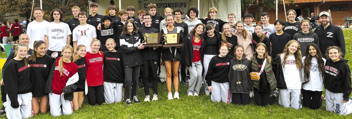 RUN-OF-THE-MILL: Haddonfield’s girls and boys cross country teams are no strangers to winning state titles. Boys have now received their sixth consecutive state title and girls their third consecutive championship. Overall, Haddonfield has won 21 boys and 11 girls state championships.